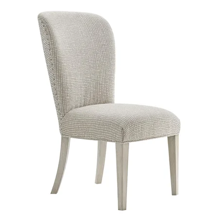 Baxter Dining Side Chair with Customizable Upholstery